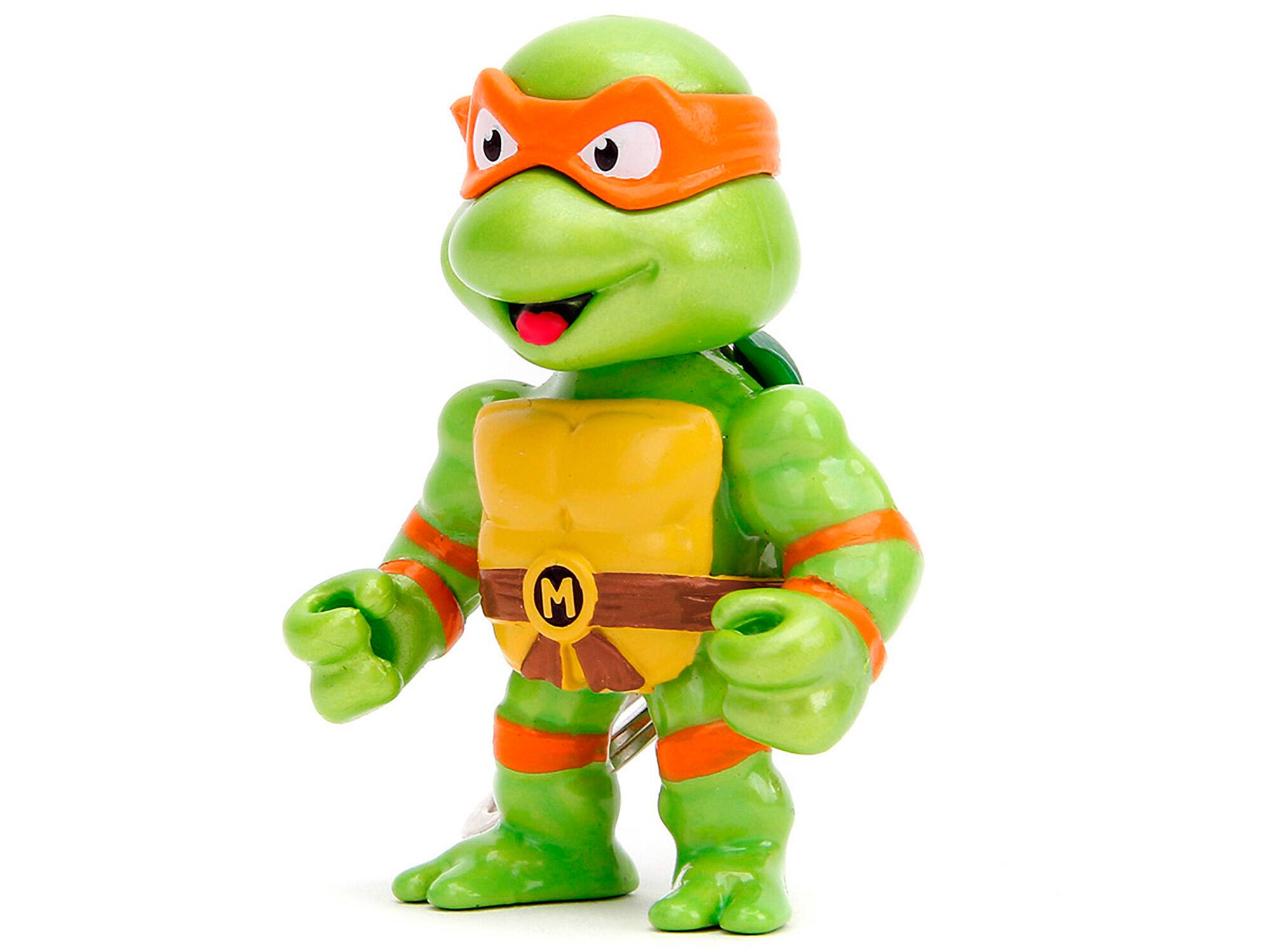 Alt View 3. Jada Toys - Jada Toys - Teenage Mutant Ninja Turtles - MetalFigs - 2.5" Diecast Keychain 4-Pack (TMNT)   - COLLECTIBLES - Multicolor.
