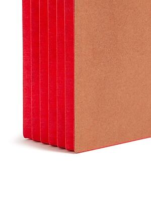 Alt View 4. Smead -  Extra Wide Recycled Reinforced File Pocket, 5" Expansion, Red/Redrope, 10/Box  - Red/Redrope.