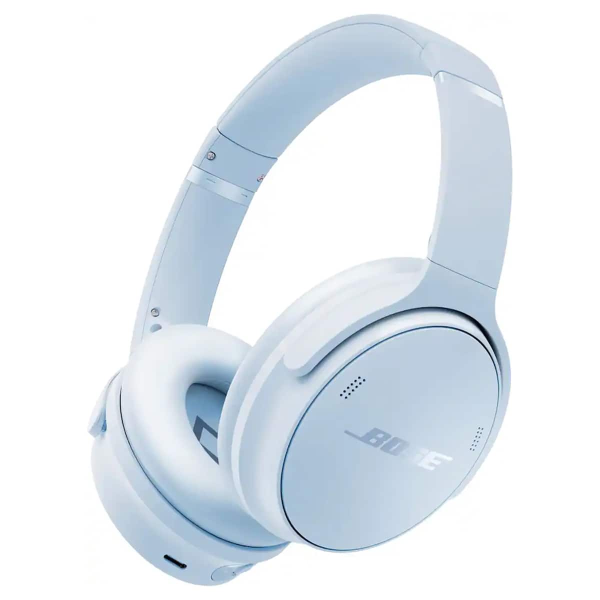 Bundle - Bose - QuietComfort Wireless Noise Cancelling Over-Ear Headphones ICE BLUE
