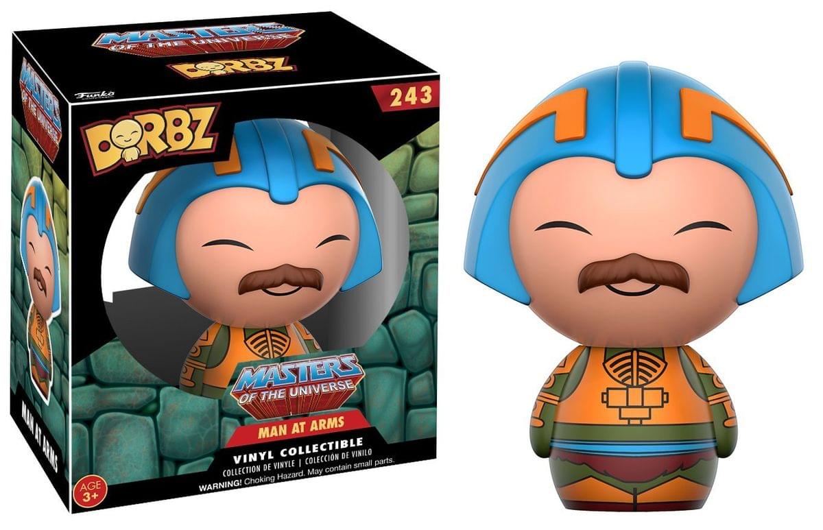 **DORBZ**

**MASTERS OF THE UNIVERSE**

**243**

**MAN AT ARMS**

**VINYL COLLECTIBLE**

**COLLECTION DE VINYLE**

**COLECCIÓN DE VINILO**

**AGE 3+**

**WARNING: Choking Hazard. May contain small parts.**

**Funko**