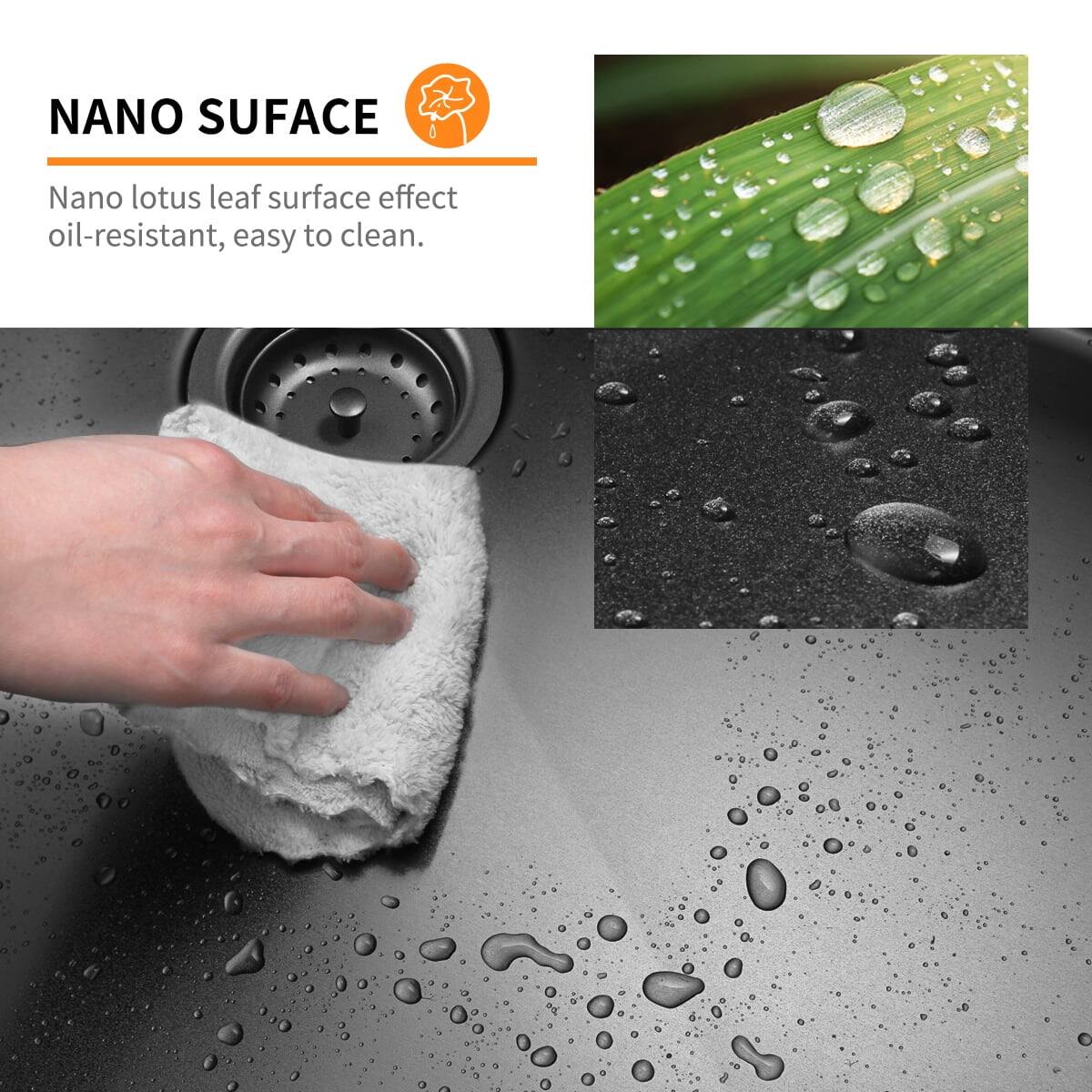 NANO SURFACE

Nano lotus leaf surface effect oil-resistant, easy to clean.