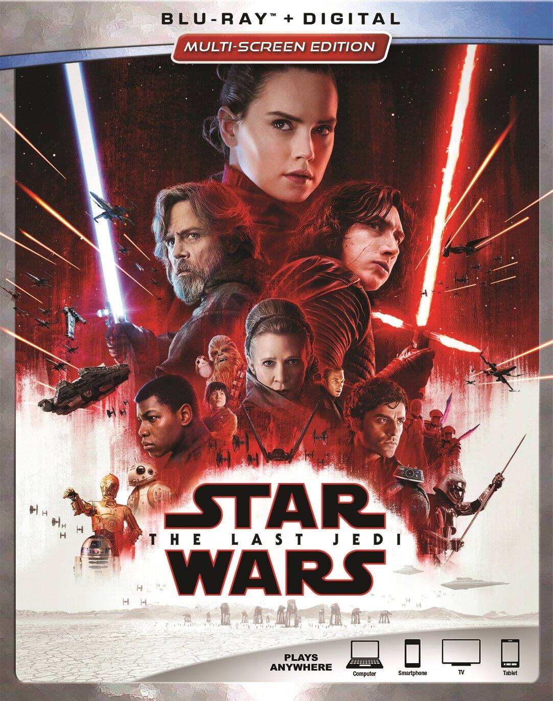 Front. Star Wars: The Last Jedi [Blu-ray + Digital].