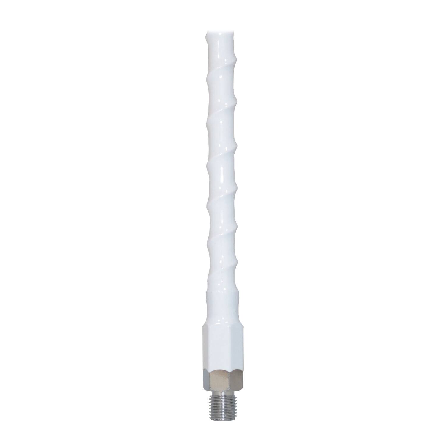 Alt View 4. Tram - 1500W 26-29 MHz Fiberglass Whip CB AM/FM/SSB Antenna 3 Ft - White.
