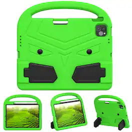 Dteck - Case for iPad Pro 11-inch (M5) 2025/(M4) 2024 and iPad Air 11-inch M4(2026)/M3 (2025) / 2024 Shockproof Kickstand Cover - Green
