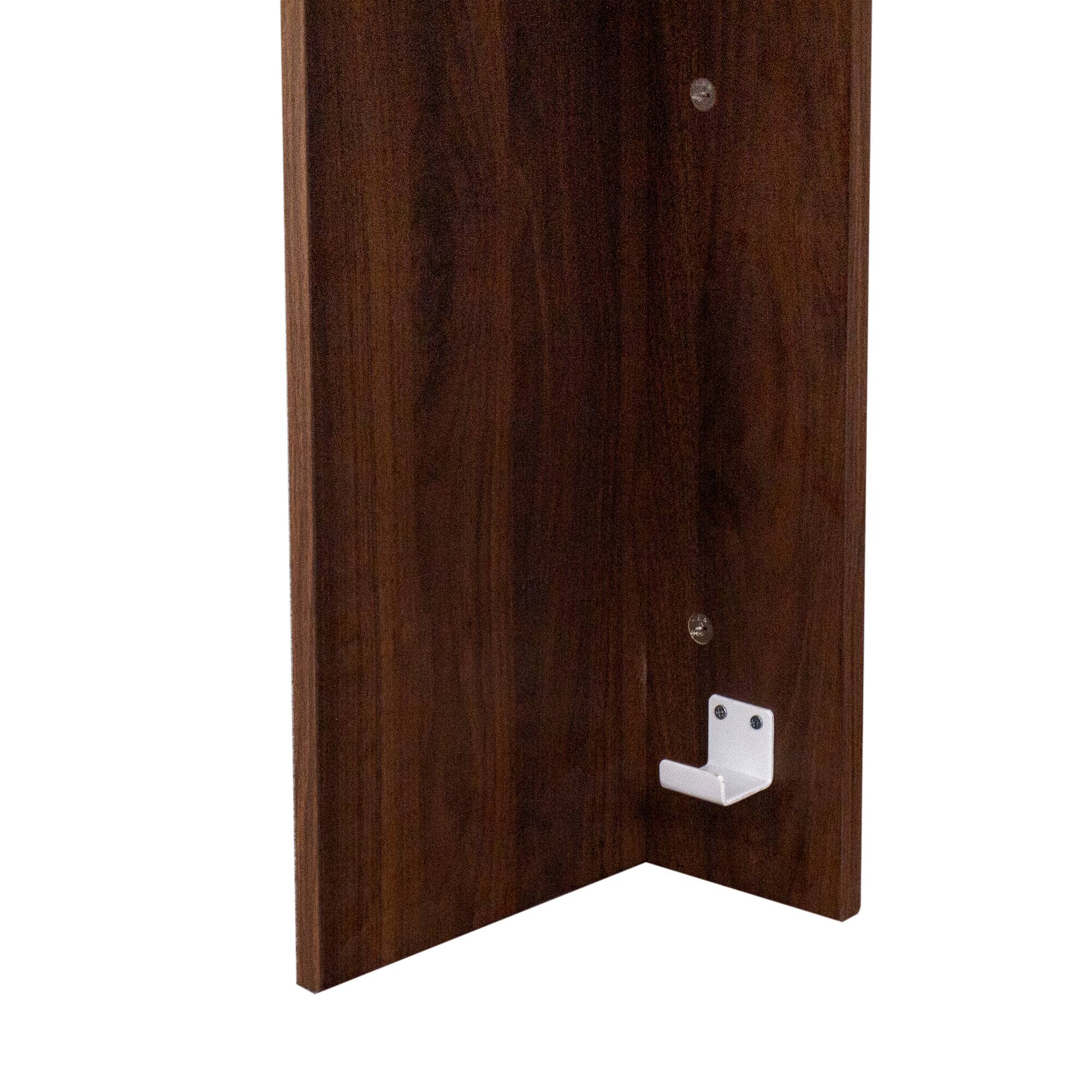 Alt View 4. Tiramisubest - Multifunctional extendable console dining table, Walnut - Walnut.