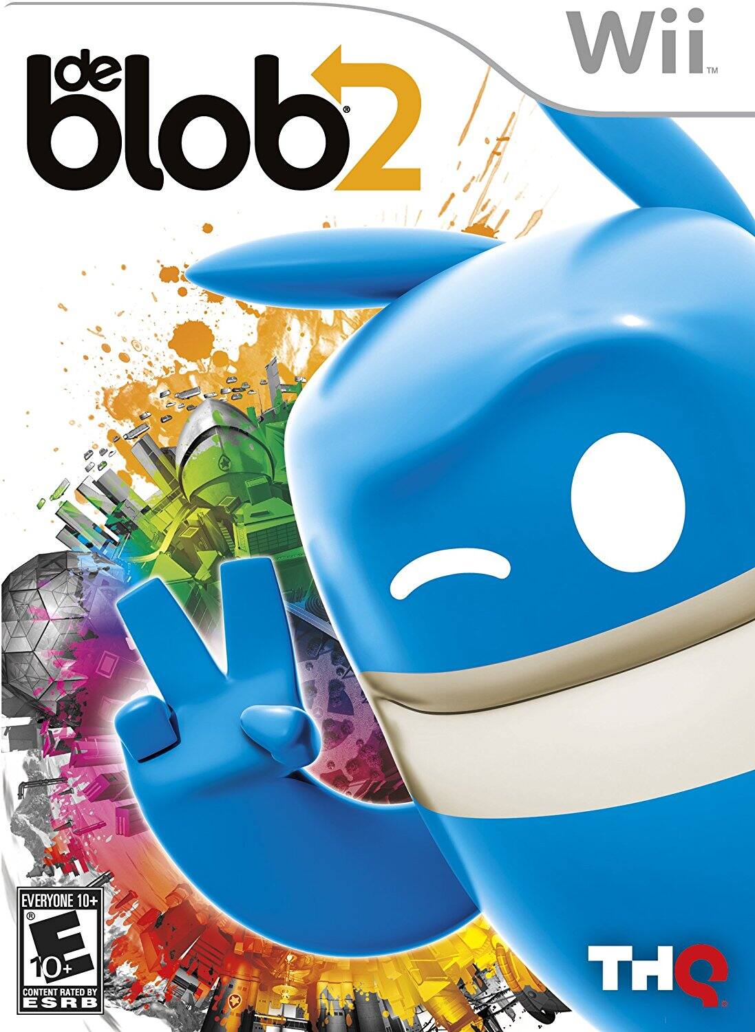 de Blob 2
Wii
EVERYONE 10+
CONTENT RATED BY ESRB
THQ - E10+ (Everyone 10+)