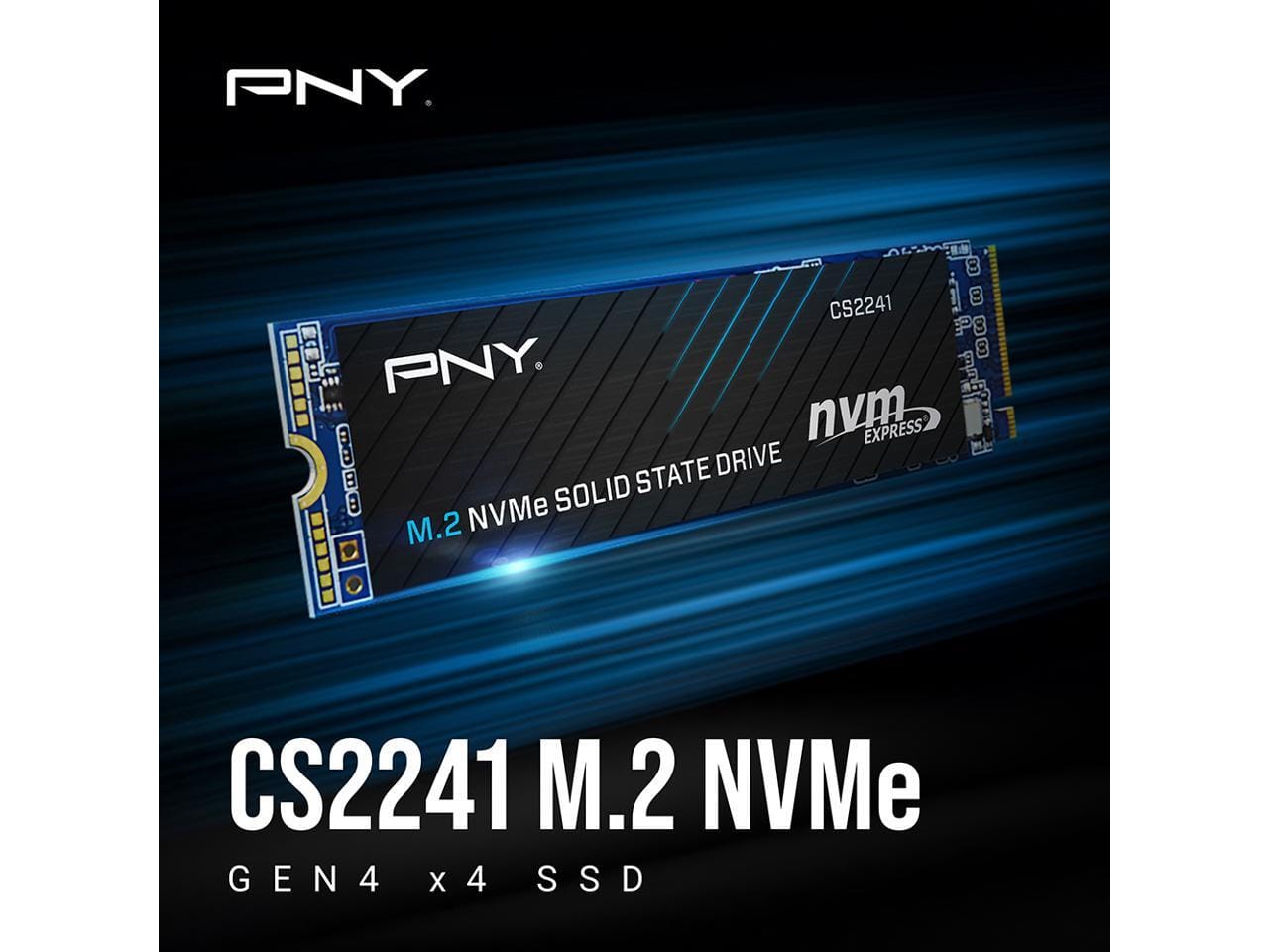 PNY CS2241 M.2 2280 1TB PCI Express 4.0 x4 3D NAND Internal Solid