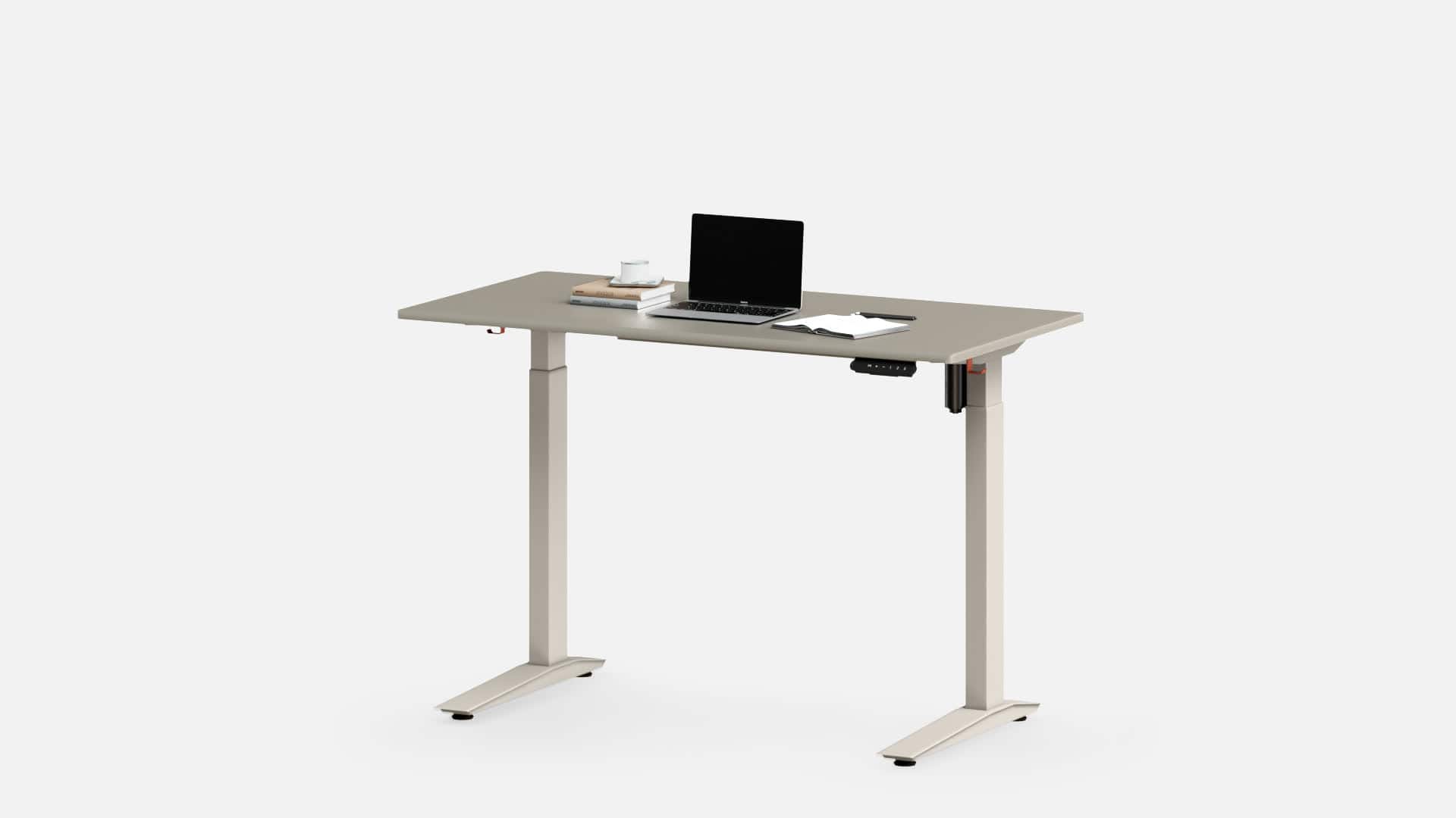 Autonomous - SmartDesk 5 Electric Standing Desk - SmartDesk 5 Essential - Khaki