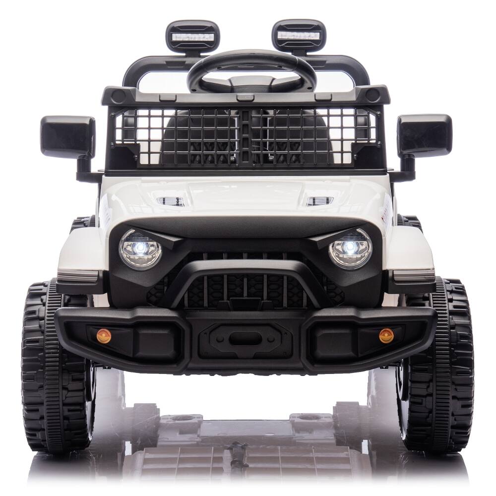 Alt View 6. Ropilly - Ropilly 24V Kids Ride On Car with Remote Control White 3.11MPH.