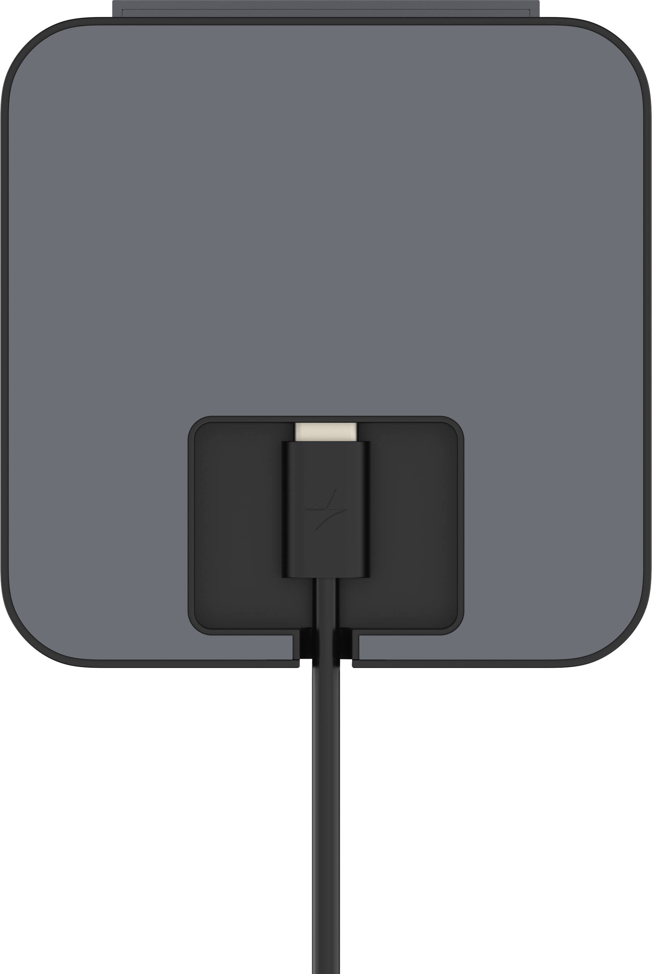 Alt View 4. mophie - 15W Wireless Charging Stand for Qi-enabled Devices - Black.