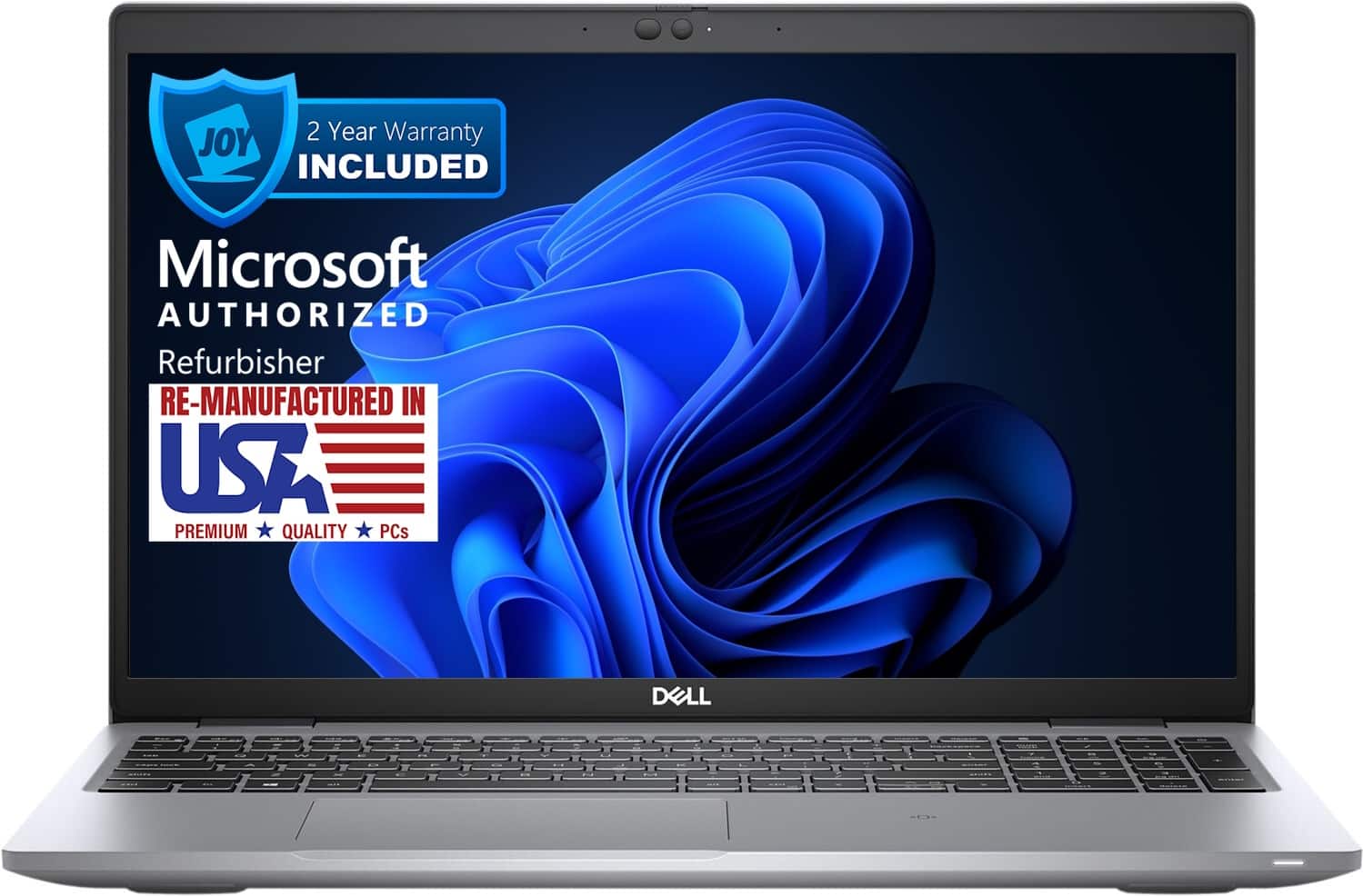 Dell - Precision 3560 15.6" Refurbished Laptop - Intel 11th Gen Core i5 with 32GB Memory - Intel Iris Xe Graphics - 512 SSD - Gray - Front_Zoom