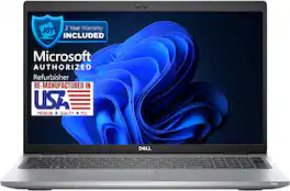 Dell - Precision 3560 15.6" Refurbished Laptop - Intel 11th Gen Core i5 with 32GB Memory - Intel Iris Xe Graphics - 512 SSD - Gray
