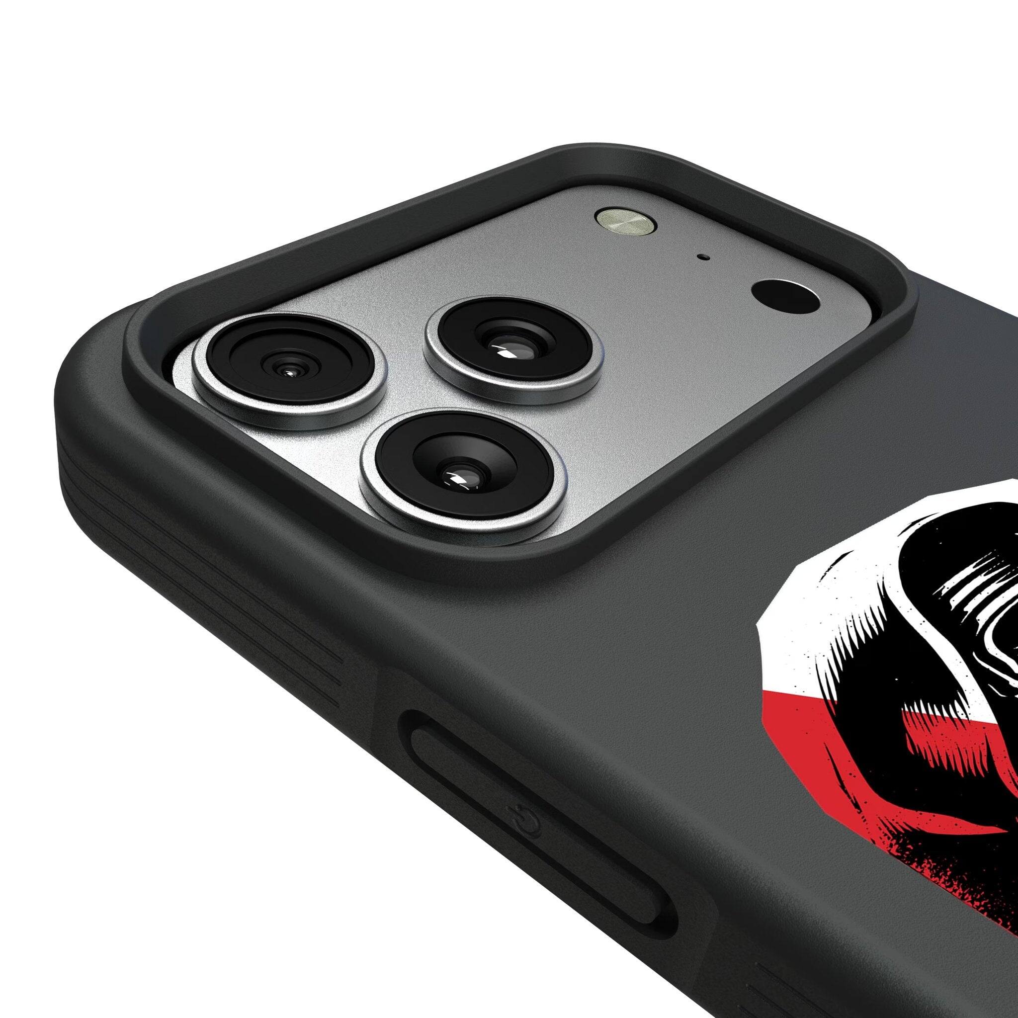 Left. Keyscaper - Star Wars: The Force Awakens Ransom Bump Phone Case - Apple iPhone 17 Pro - Kylo Ren.