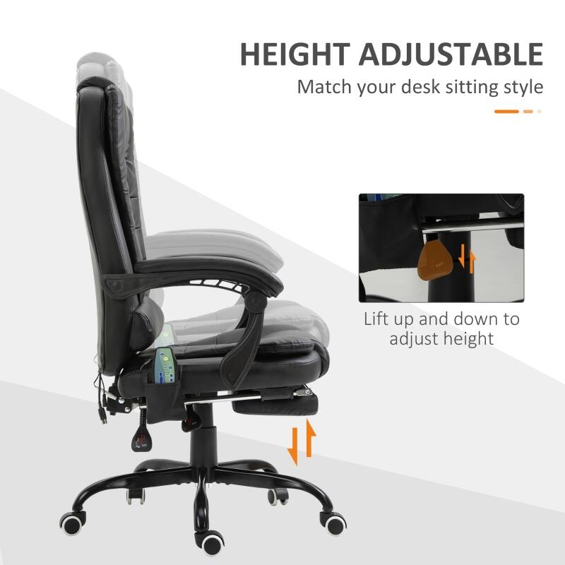 HEIGHT ADJUSTABLE  
Match your desk sitting style  

Lift up and down to adjust height