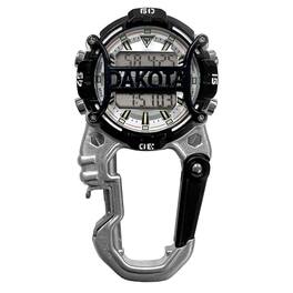 Dakota - Bottle Opener Cage Clip, Outdoor Gifts for Men, Fob Tactical Watch with LED Flashlight - Dial Cage - Silver