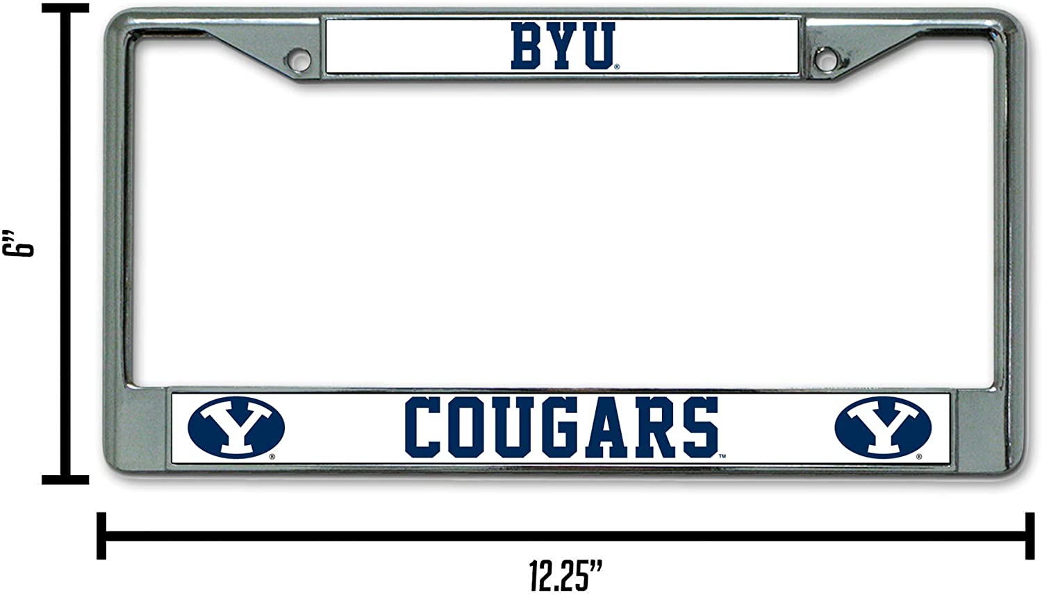 BYU  
COUGARS  
12.25"