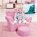Alt View 4. Costway - Costway Pink Kids Sofa Armrest Chair Couch Children Toddler Birthday Gift with Ottoman Pink - Pink.