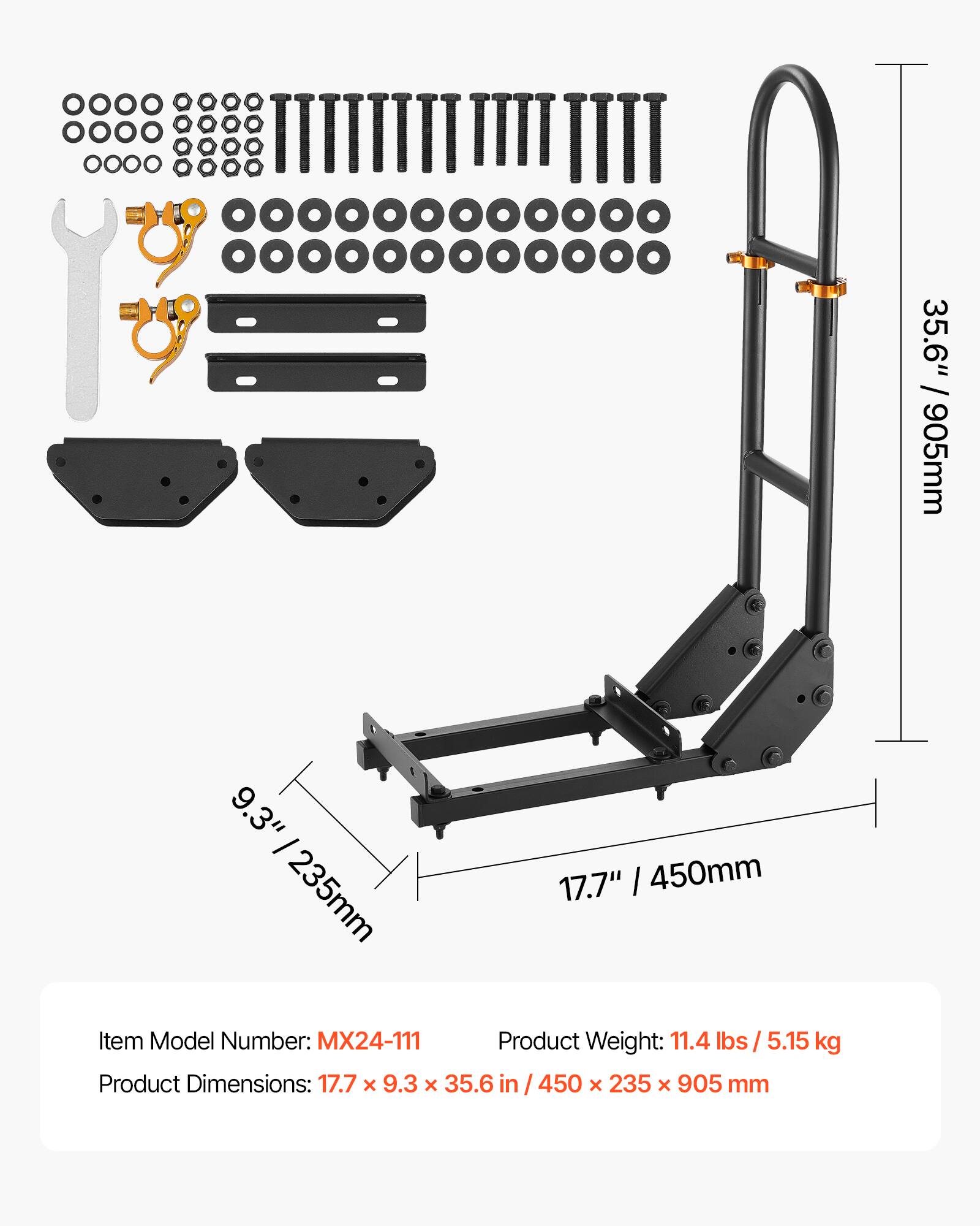 IIII IITT IIII .o..ooooo.O ...o......O 35.6" / 905mm 9.3" 9.3" / 235mm 17.7" / 450mm

Item Model Number: MX24-111

Product Weight: 11.4 lbs / 5.15 kg

Product Dimensions: 17.7 x 9.3 x 35.6 in / 450 x 235 x 905 mm