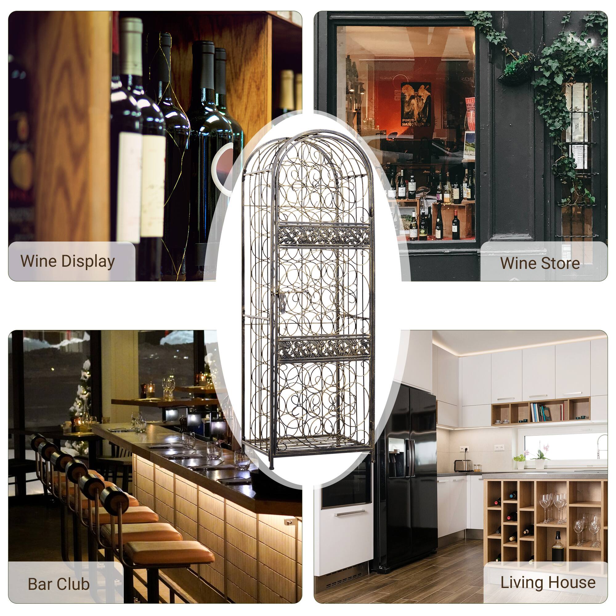 - Wine Display
- Wine Store
- Bar Club
- Living House