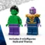 Includes 2 minifigures: Hulk and Thanos.