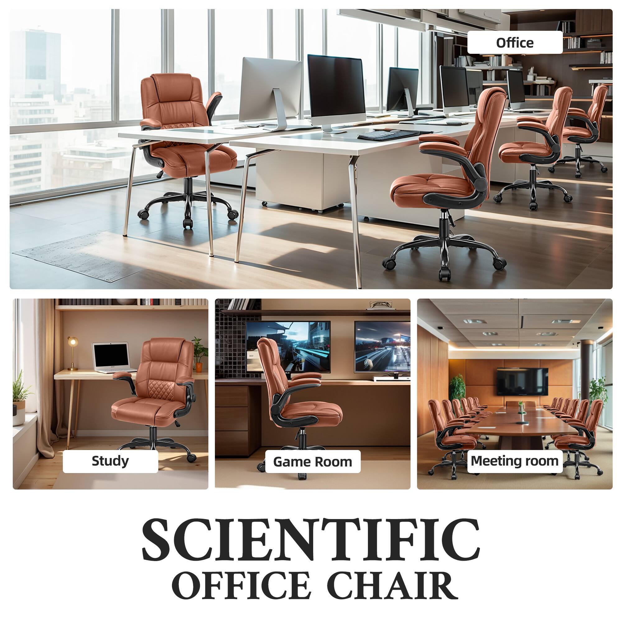 Office  
Study  
Game Room  
Meeting room  
SCIENTIFIC OFFICE CHAIR
