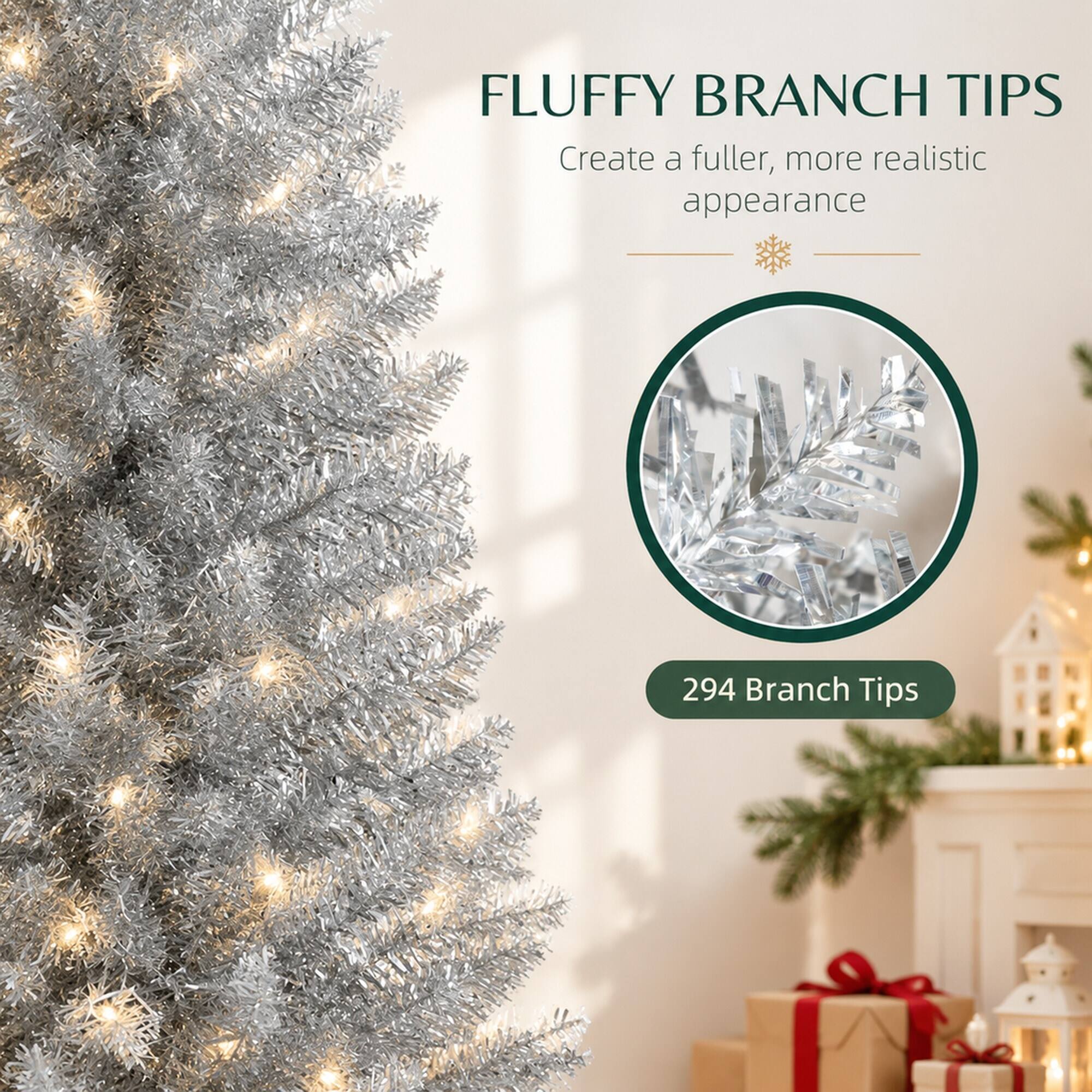FLUFFY BRANCH TIPS  
Create a fuller, more realistic appearance  

294 Branch Tips