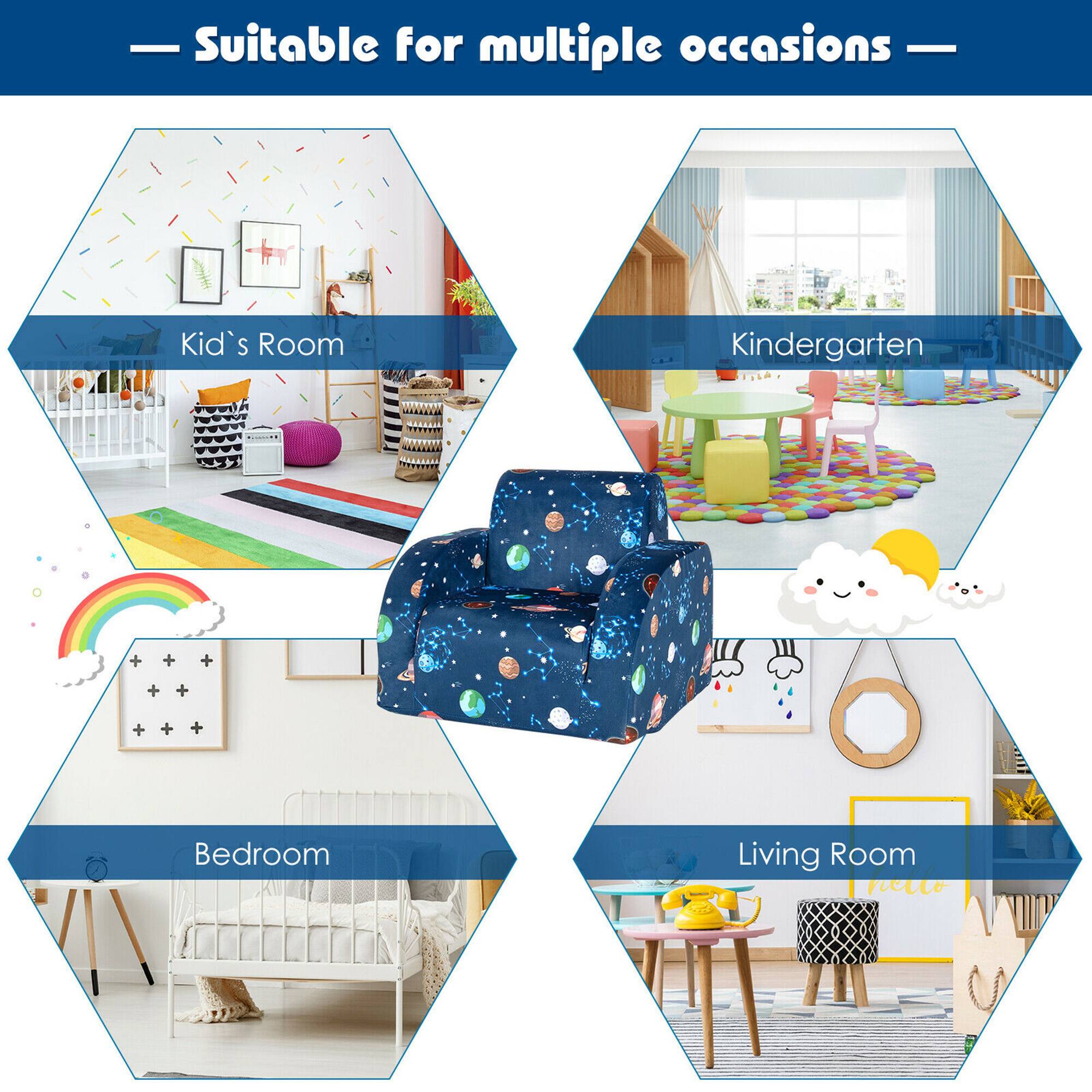 Suitable for multiple occasions

- Kid's Room
- Kindergarten
- Bedroom
- Living Room