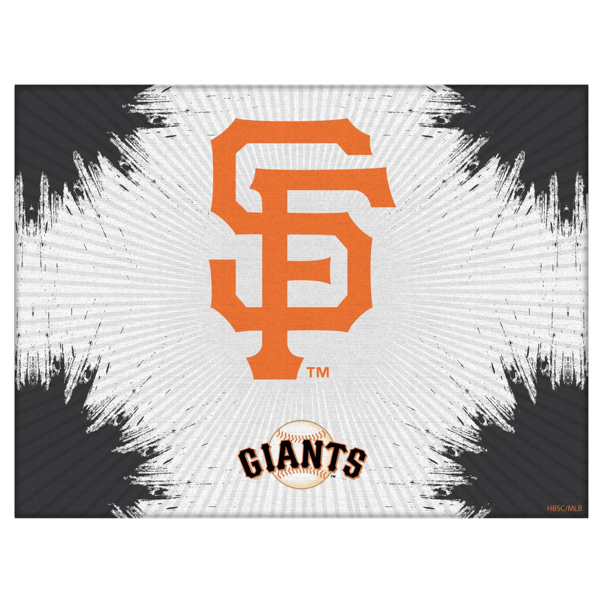 San Francisco Giants 15" x 20" Splash Canvas Wall Art