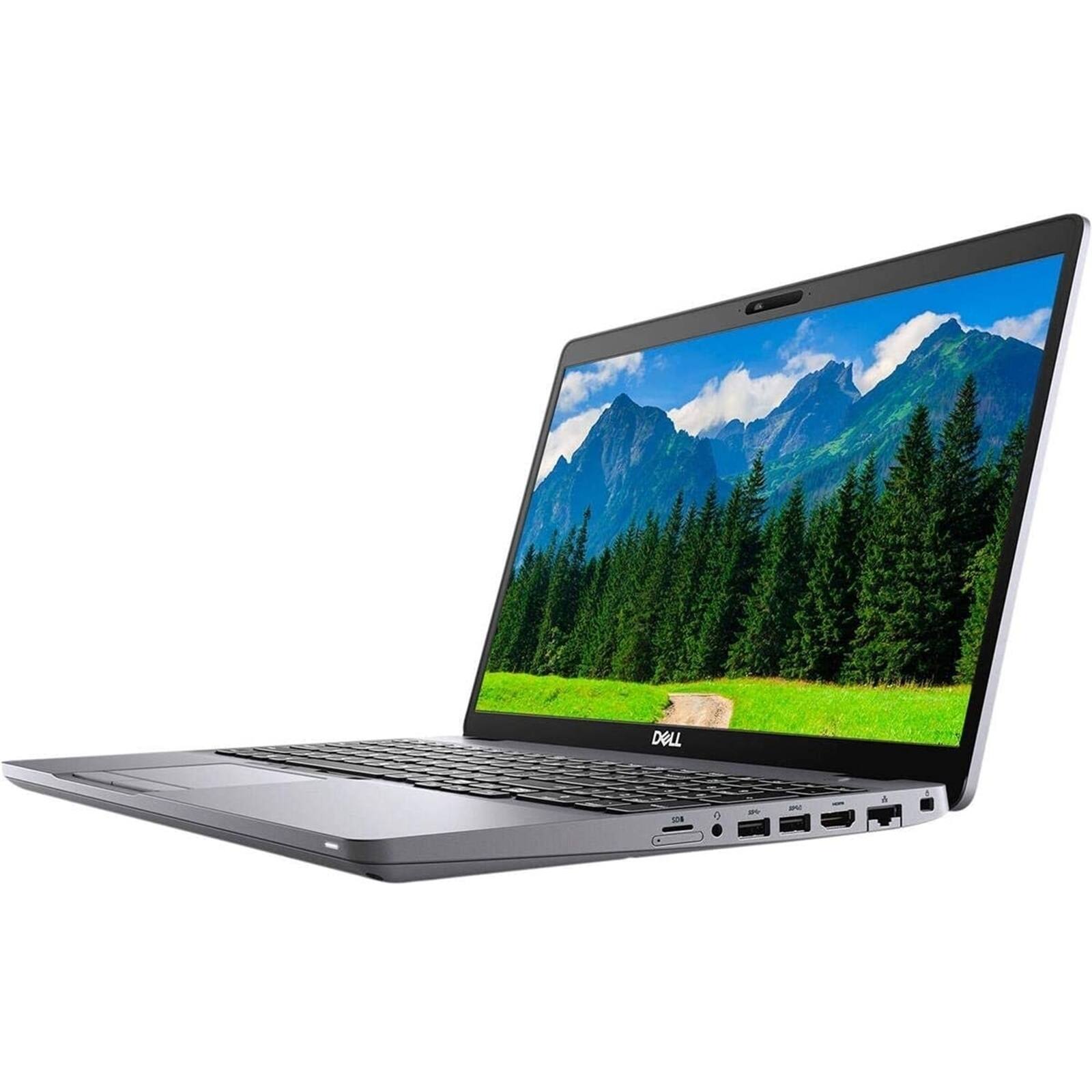 Angle. Dell - Latitude 5510 15.6" 16GB 256GB SSD Core™ i7-10810U 1.1GHz WIN11P, Titan Grey - Gray.