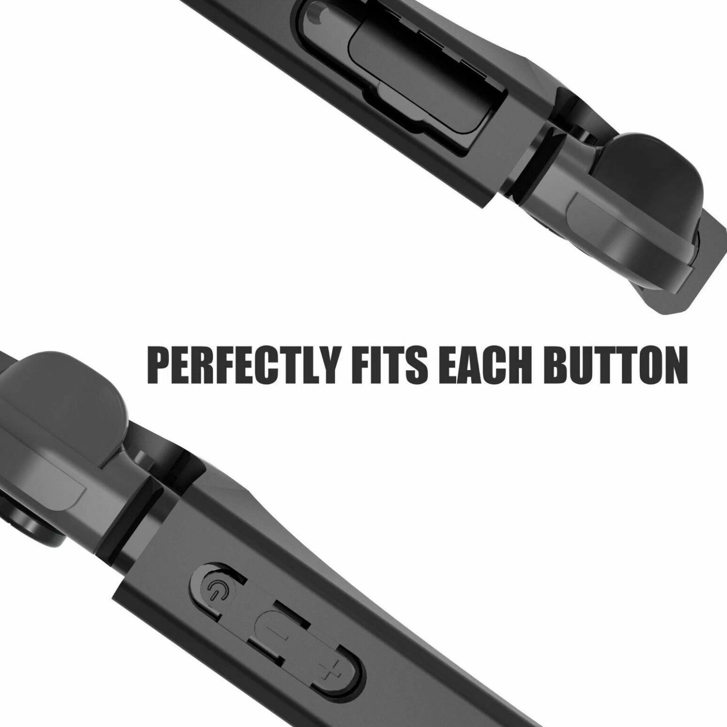 PERFECTLY FITS EACH BUTTON