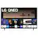 Angle. LG - 75" Class 80 Series QNED 4K UHD Smart webOS TV - Black.