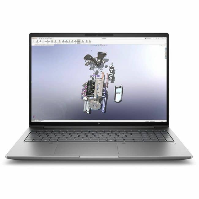 HP - ZBook X G1i 16" Mobile Workstation - WQUXGA - 120 Hz - Intel Core Ultra 9 285H - vPro Technology - 32 GB - 1 TB SSD - Silver