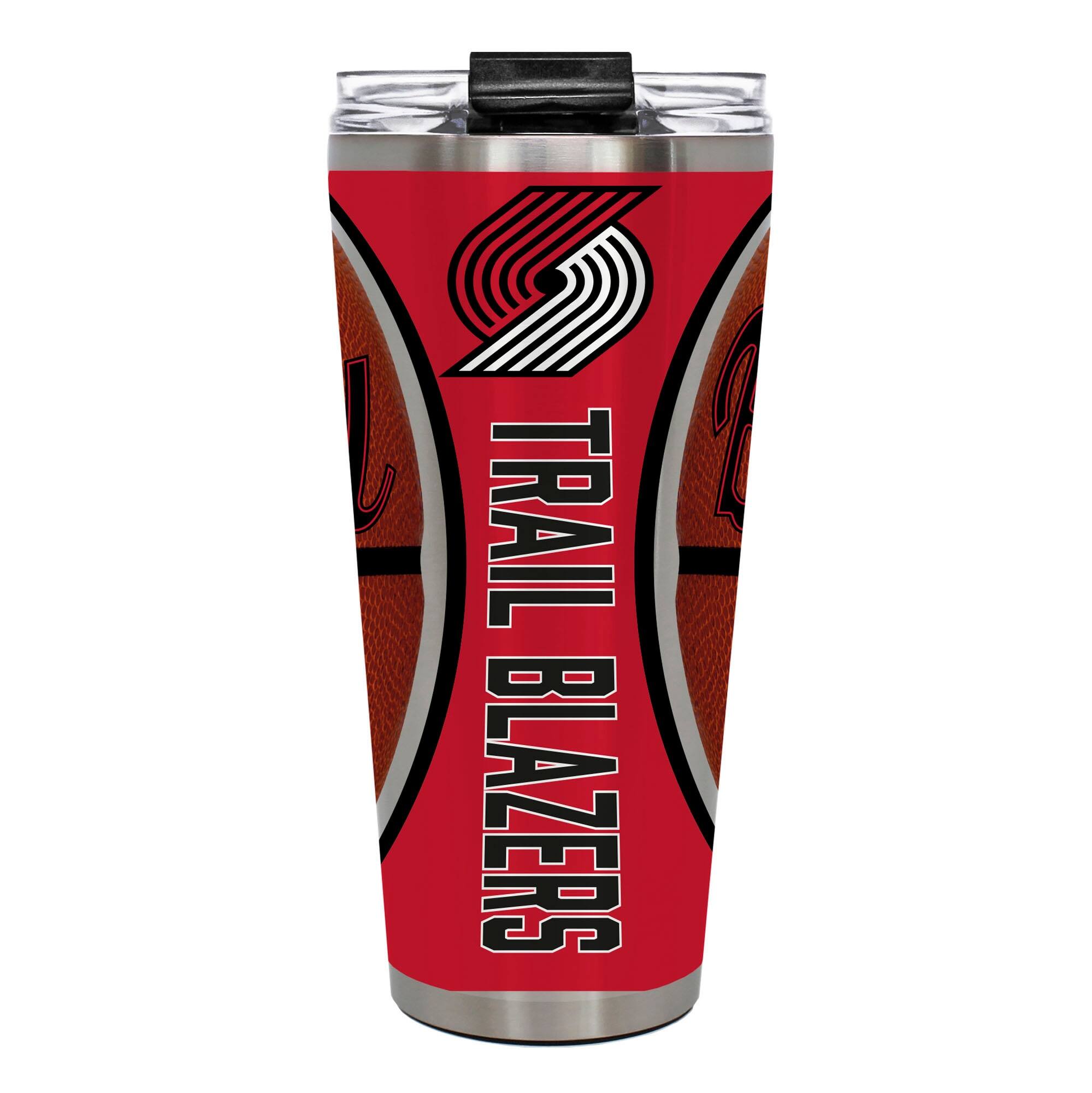 Great American Products - Portland Trail Blazers 32oz. Big Slim Game Ball Travel Tumbler - Brown price history on PriceWatchPro