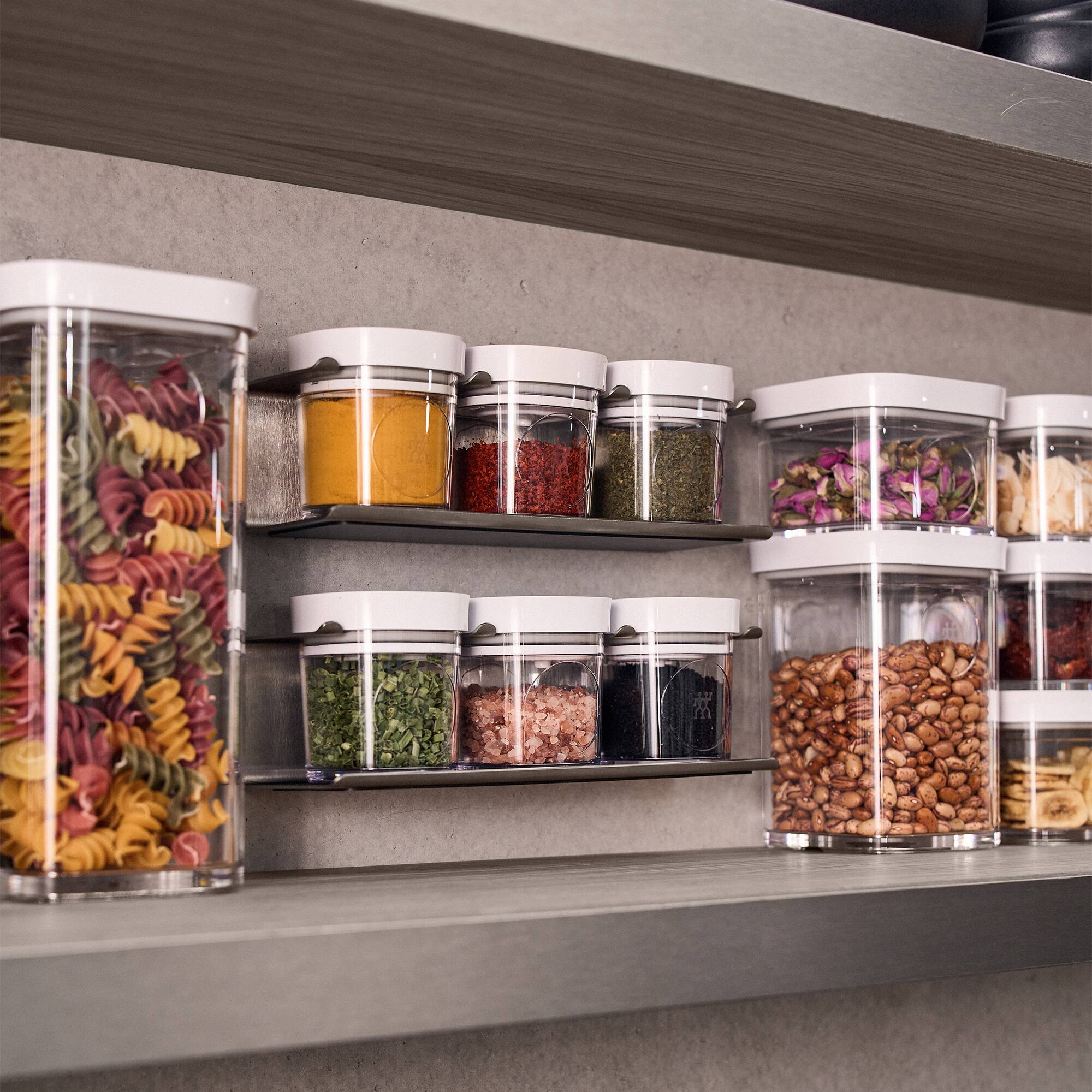 Alt View 2. ZWILLING - ZWILLING Fresh & Save Cube Spice Rack - Stainless Steel.