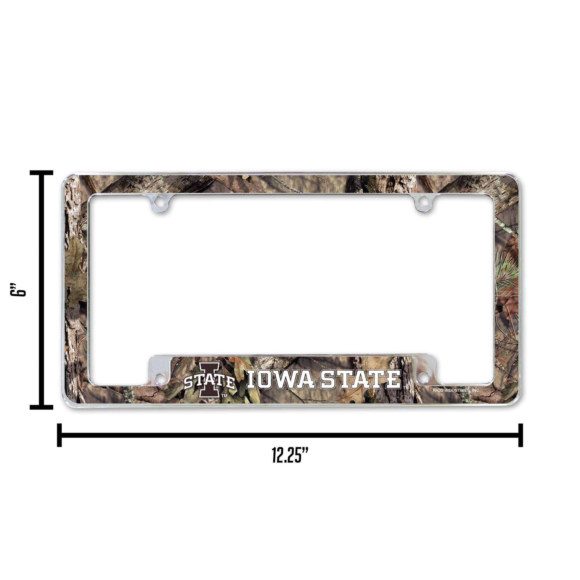 6" STATE IOWA STATE 12.25"