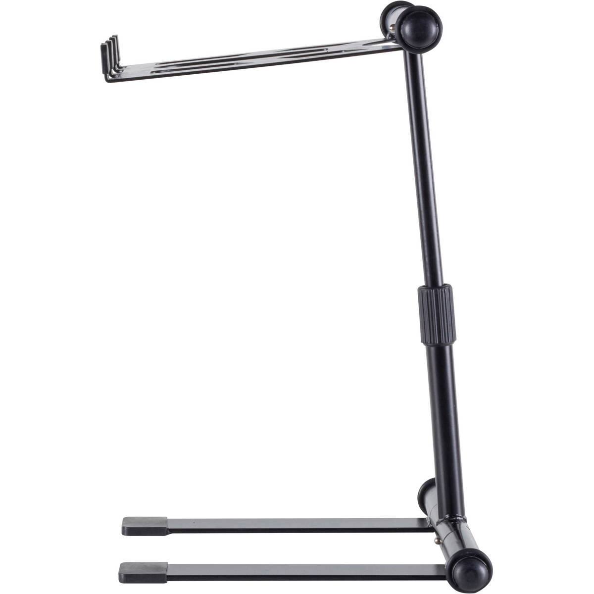 Alt View 3. Headliner - Noho Laptop Stand for Laptops up to 17", Adjustable Rotating Steel Stand with Tilt Function and Fold-Flat Design - Black.