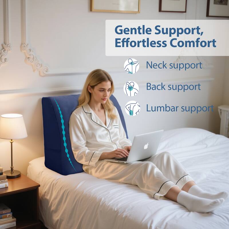 Gentle Support, Effortless Comfort

- Neck support
- Back support
- Lumbar support