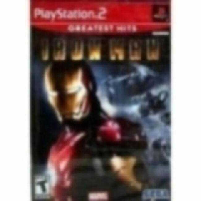 Front. SEGA - Iron Man (Greatest Hits) - PlayStation 2.
