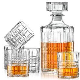 Jay Import - Lexington 7 Pieces Whiskey Set - Clear