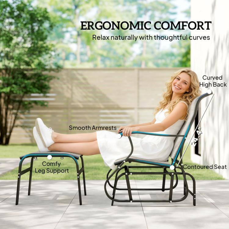 ERGONOMIC COMFORT  
Relax naturally with thoughtful curves

- Curved High Back
- Smooth Armrests
- Comfy Leg Support
- Contoured Seat