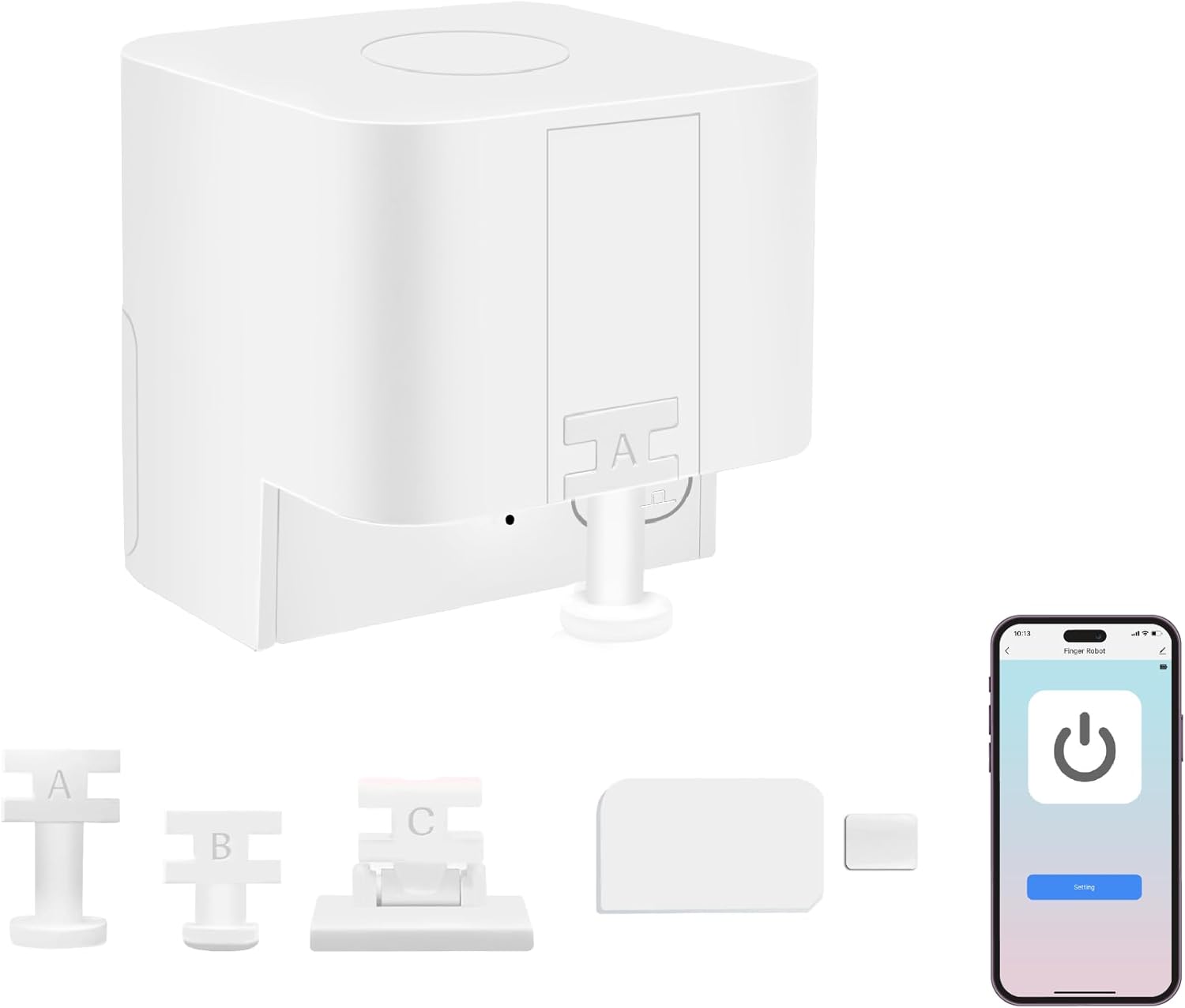 5A n T8 A C ffg B f FIncH - Sering

A
B
C

Finger Robot
Settings