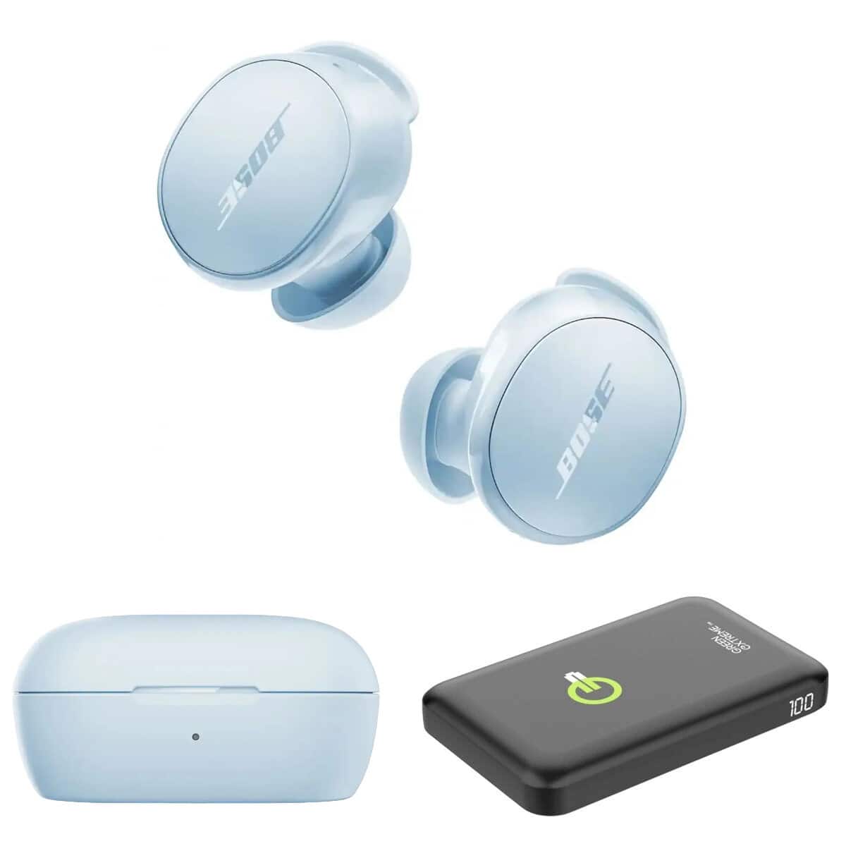 Bundle - Bose - QuietComfort Wireless Noise Cancelling Earbuds
