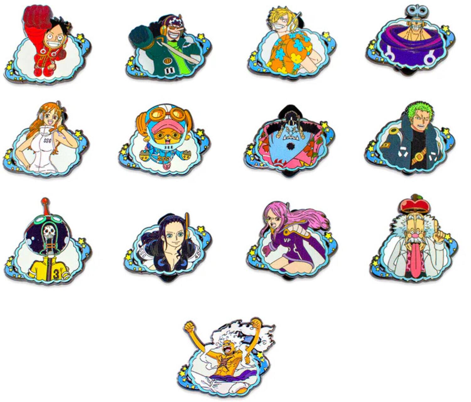 Alt View 1. PopMarket - FiGPiN - Mystery Mini Pin - One Piece - Series 4 - 1 Pin   - COLLECTIBLES - Multicolor.
