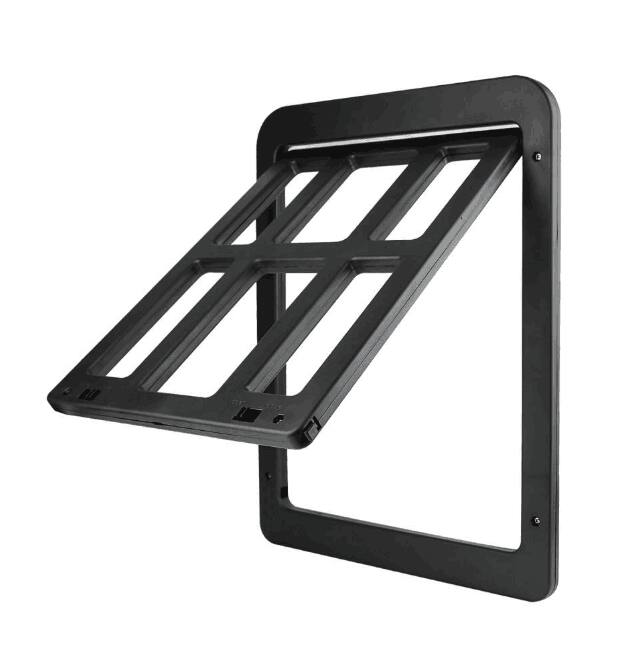 Alt View 7. Ownpets - Screen Door Lockable Magnetic Self-Closing for Dogs Cats, Black.