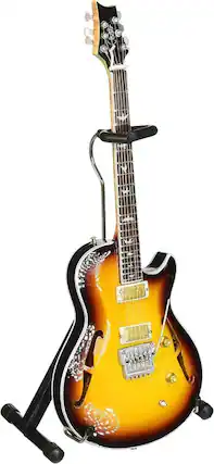 Front. Axe Heaven - Neal Schon - Axe Heaven Neal Schon Sunburst Paul Reed Smith Mini Guitar NS-015 - COLLECTIBLES - Multicolor.