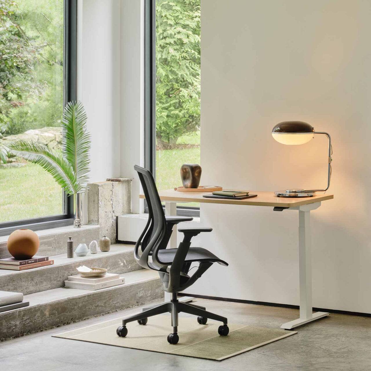 Left. Branch Furniture - Woven Chair Mat - Meadow.