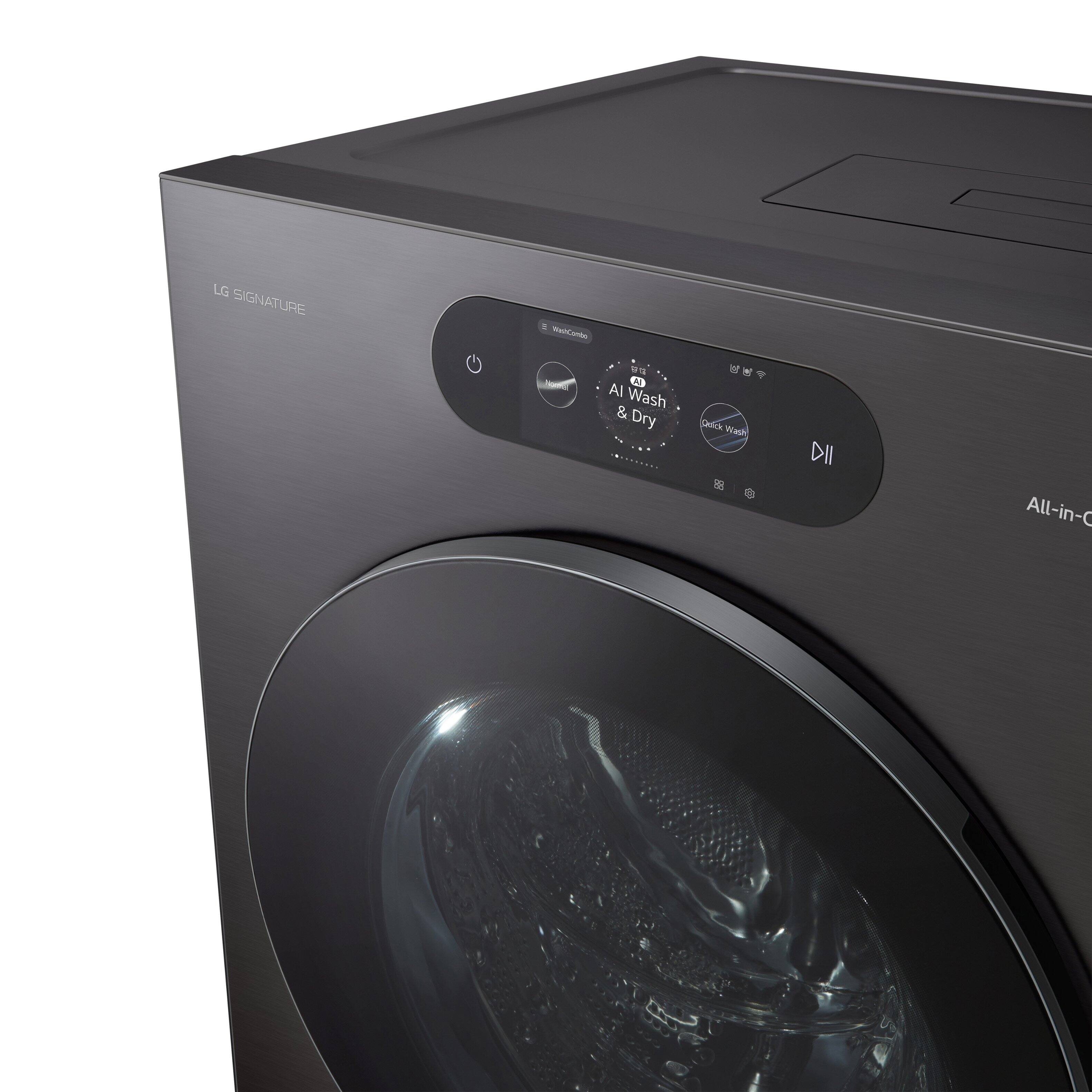 LG SIGNATURE  
All-in-One  
Wash & Dry  
Quick Wash  
All-in-One