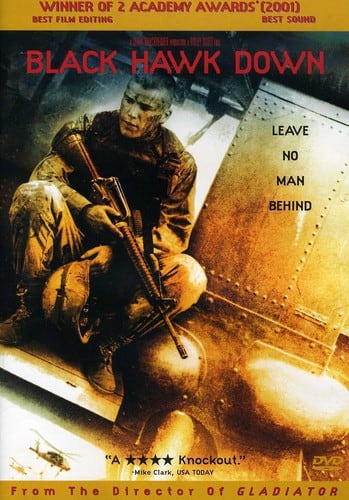 Front. Black Hawk Down   - DVD.