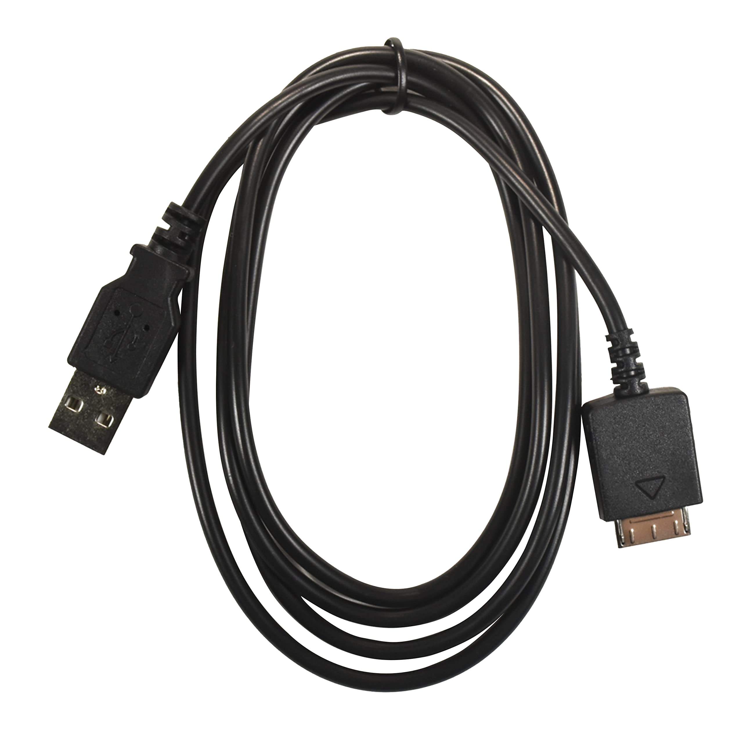 Alt View 2. HQRP - USB Sync and Charging Cable for Sony Walkman NWZ-E435, NWZ-E436F, NWZ-E438F, NWZ-E443, NWZ-E443K - Black.