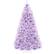 Front. Best Choice Products - Best Choice Products 6ft Pre-Lit Lavender Christmas Tree, Artificial Holiday Decoration w/ 250 Lights - Lavender.